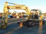 KOBELCO SK115DZ HYDRAULIC EXCAVATOR (BACKFILL BLADE CONTROLS NOT WORKING)