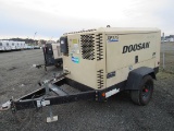 2012 DOOSAN XP375 TOWABLE AIR COMPRESSOR