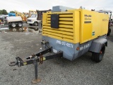 2011 ATLAS COPCO XATS 375 JD6 TOWABLE AIR COMPRESSOR