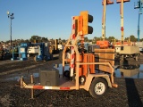 2008 KODIAK SINGLE AXLE TRAILER/ PORTABLE STOP LIGHTS