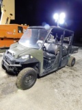 2015 POLARIS RANGER CREW 4X4 UTILITY CART