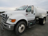 2011 FORD F-750 XL 2000 GALLON WATER TRUCK (CA RETRO)