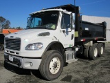 2011 FREIGHTLINER BUSINESS CLASS M2 3 AXLE 12 YD DUMP TRUCK