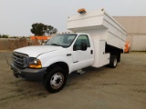 2000 FORD F-550 CHIPPER DUMP TRUCK (CA RETRO)