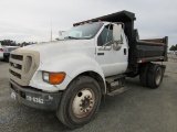 2004 FORD F-650 2 AXLE DUMP TRUCK