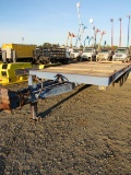 ZIEMAN 2 AXLE TILT DECK EQUIPMENT TRAILER