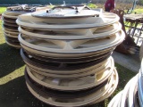 LOT OF ROUND TABLES