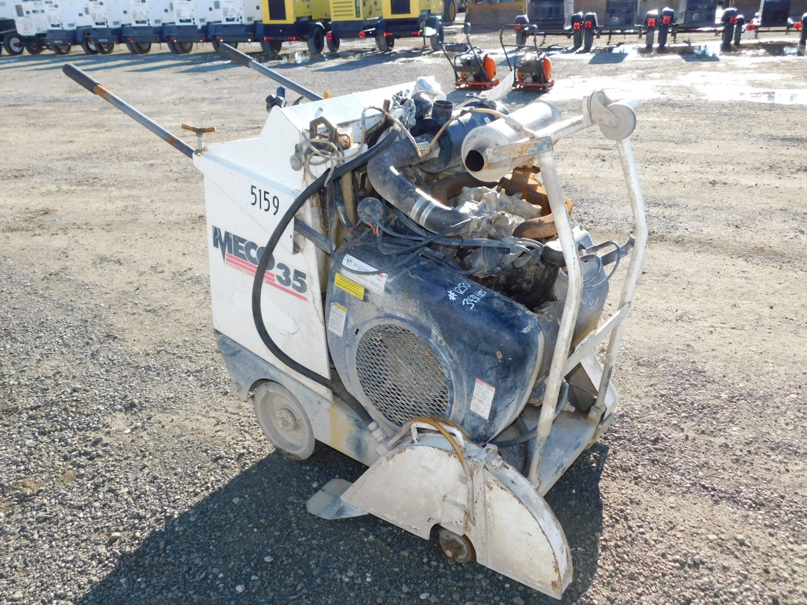 Meco 35 concrete saw deals