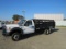2012 FORD F-550 FLATBED STAKE SIDE TRUCK W/ LIFTGATE