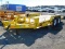 2013 MARKSMAN 2 AXLE TILT DECK EQUIPMENT TRAILER