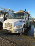 2005 FREIGHTLINER BUSINESS CLASS M2 SERVICE TRUCK W/CRANE (CA RETRO)