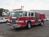 2001 PIERCE SABER FIRE PUMPER TRUCK