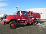 1998 INTERNATIONAL 4800 4X4 FIRE BRUSH PUMPER TRUCK