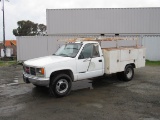 1990 GMC SIERRA UTILITY TRUCK W/ LIFTGATE