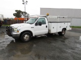 2003 FORD F-350 UTILITY TRUCK W/ TOOL BOXES