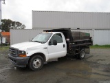 2001 FORD F-350 SUPER DUTY DUMP TRUCK