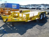 2013 MARKSMAN 2 AXLE TILT DECK EQUIPMENT TRAILER