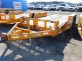 2012 MARKSMAN 2 AXLE TILT DECK EQUIPMENT TRAILER