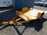 2007 BEST SINGLE AXLE TILT DECK EQUIPMENT TRAILER