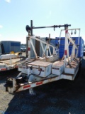 1992 FLEMING RT216 2 AXLE CABLE SPOOL TRAILER