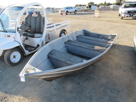 2000 GREGOR H34-15 14' ALUMINUM BOAT