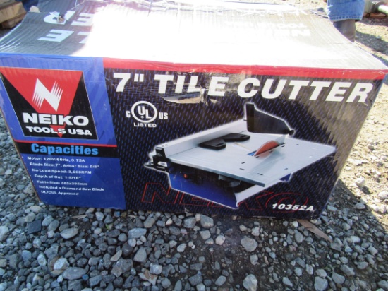 7" TILE CUTTER