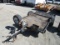 1 AXLE FLATBED UTILITY TRAILER W/ RAMP