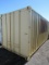 8' X 20' STORAGE CONTAINER