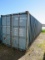 8' X 40' STORAGE CONTAINER