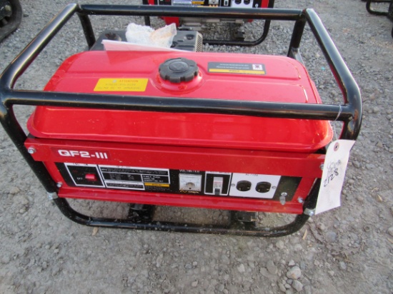 NEW & UNUSED QF2-111 PORTABLE GENERATOR