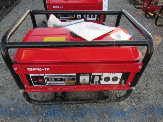 NEW & UNUSED QF2-111 PORTABLE GENERATOR