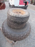 (1) 16.9 X 24 + (2) 11 X 16 TRACTOR TIRES