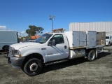 2004 FORD F-550 CONCRETE SAW SUPPORT TRUCK (CA RETRO)(MECH ISSUES)