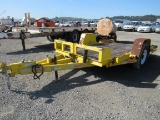 2013 MARKSMAN 1 AXLE TILT DECK EQUIPMENT TRAILER