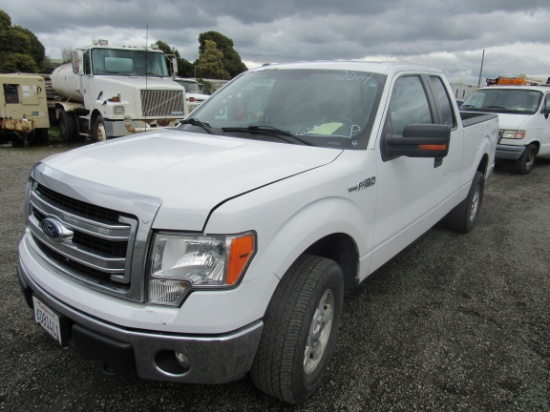 2014 FORD F-150 4X4 EXTENDED CAB PICKUP TRUCK