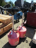 (2) OIL DRAIN COTAINERS