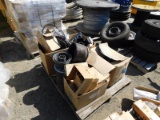 PALLET OF AIRBAGS, TRUCK PARTS