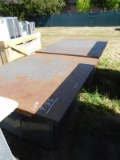 (2) METAL TABLES