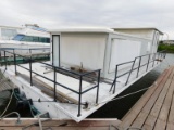 1963 DRIFT CRUZ 40' HOUSEBOAT (NON RUNNER) (SUBJECT TO SELLERS APPROVAL)