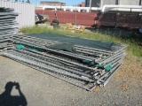 65 PANELS OF 12' X 6' CHAIN LINK FENCE