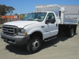 2003 FORD F-550 DUMP TRUCK (NON COMPLIANT)