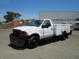 1999 FORD SUPER DUTY UTILITY PICKUP TRUCK