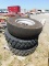 LOT OF ASSORTED TRACTOR TIRES