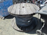 SPOOL OF STEEL CABLE