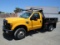 2009 FORD F-350 FLATBED PICKUP TRUCK W/ FUEL TANK & PUMP