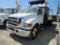 2005 FORD F-650 FLATBED TRUCK W/ CEMENT MIX