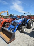 2007 NEW HOLLAND TC 55 DA 4X4 UTILITY TRACTOR