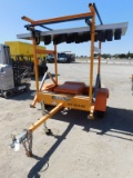 2013 SOLAR TECH SILENT SENTINEL TOWABLE ARROW BOARD