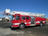 1991 PIERCE ARROW PUMPER/AERIAL FIRE TRUCK