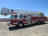 2000 E-ONE PUMPER/AERIAL FIRE TRUCK
